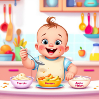 طعام الأطفال