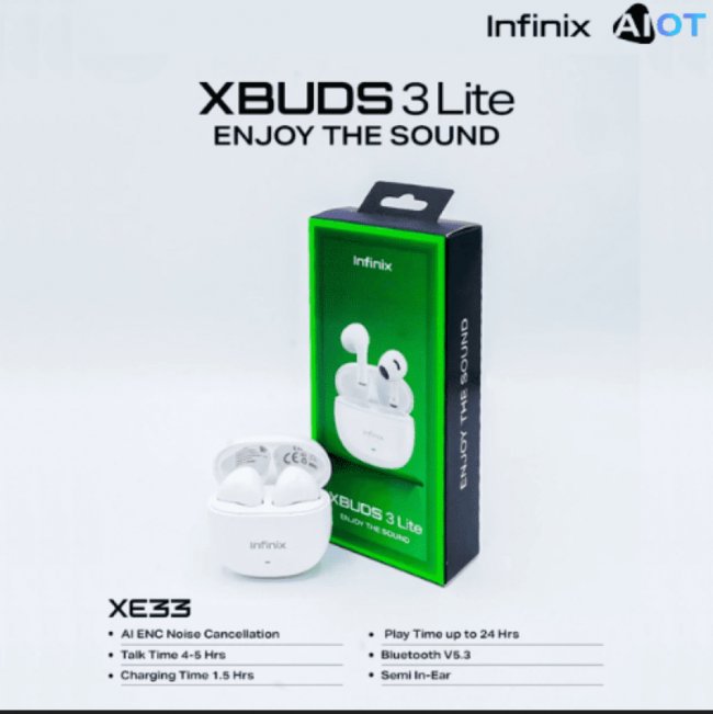 سماعة infinix
