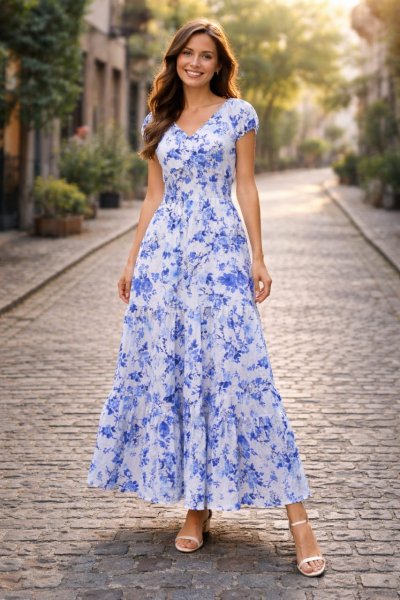 فستان نسائي صيفي